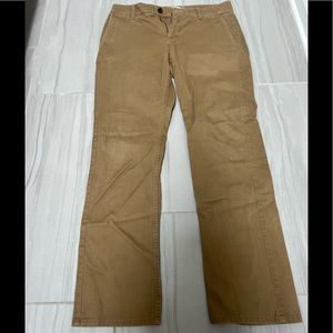 Hawker Rye Straight Khaki Slacks. Size 31x32